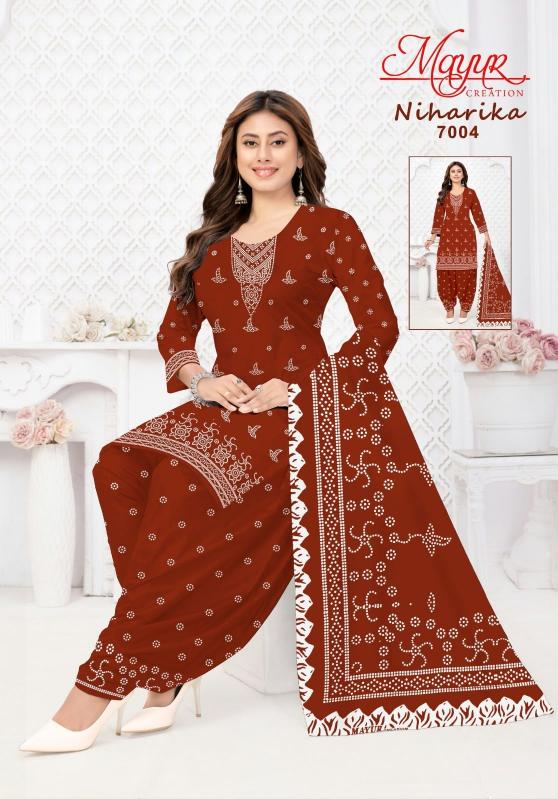 Mayur niharika vol 7 wholesale ladies dress material market in mumbai